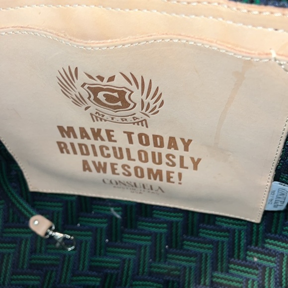 NWOT Consuela CARLITO WOVEN TOTE - Picture 3 of 8